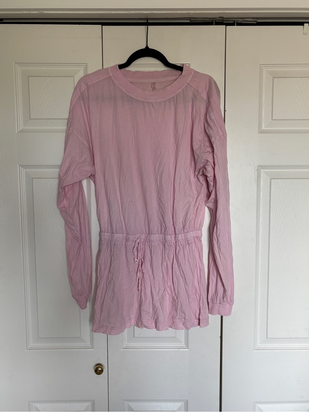 FP Movement by Free People Lightweight Pink Drawstring Waist Tunic